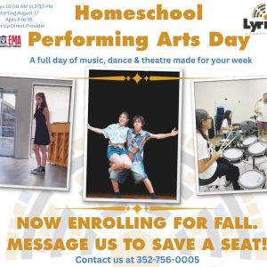 LyriCo Conservatory Homeschool Performing Arts Day