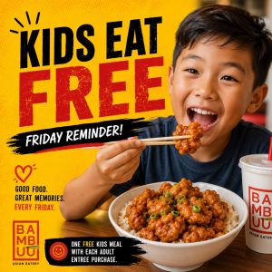 Bambuu Kids Eat Free
