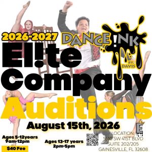 Dance!nk by Davis El!te Company Auditions