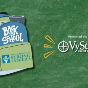Partnership for Strong Families Back to School Drive