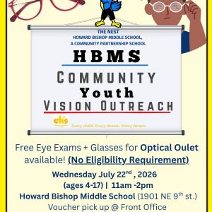 Howard Bishop Middle School Community Youth Vision Outreach