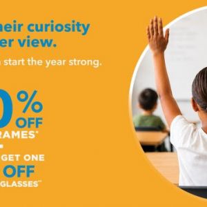Quinn Eye Center Back to School Kids Frames Deal