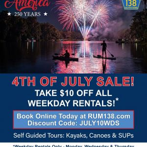 Rum 138 July 4th Sale