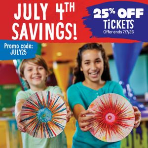 Crayola Experience Orlando July 4th Deal
