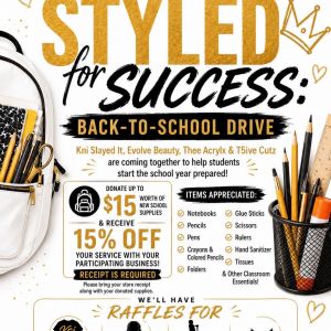 Styled for Success: Back-to-School Drive