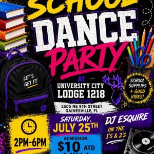 Back to School Dance Party