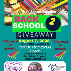 Straight from the Heart of North Central FL Back 2 School Giveaway
