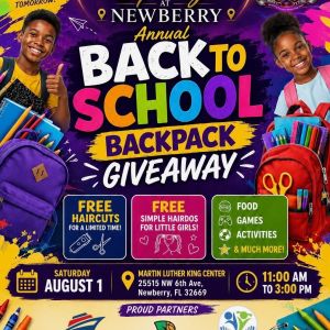 Newberry MLK Back to School Giveaway
