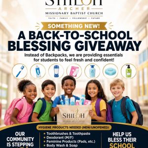 Back-to-School Blessing Giveaway