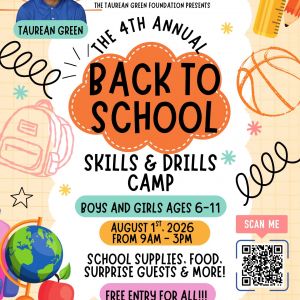 Taurean Green Foundation: Back 2 School Basketball Camp