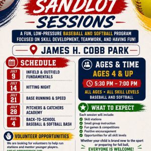 Bronson Youth Sports Summer Sandlot Sessions