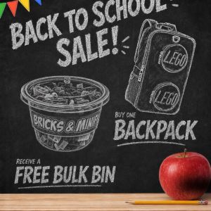 Bricks & Minifigs Gainesville Back to School Deal