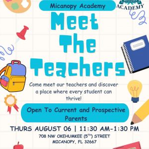 Micanopy Academy Open House