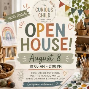 Curious Child Learning Studio Open House. The