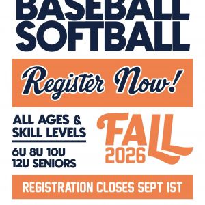 Gainesville City Baseball Registration