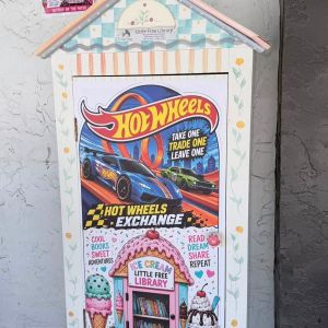 Ice Cream Vault Little Free Library and Hot Wheels Exchange, The