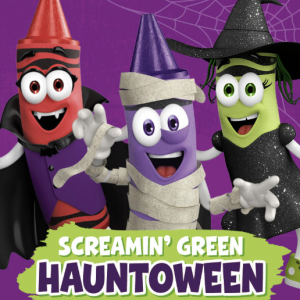 Crayola Experience Screamin' Green Hauntoween