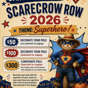 Alachua Chamber of Commerce Scarecrow Row