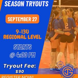 Gainesville Juniors Club Season Volleyball Tryouts