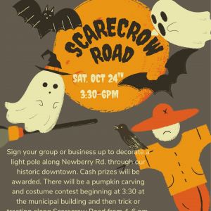 Newberry Main Street Scarecrow Road