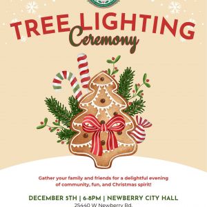City of Newberry Christmas Tree Lighting