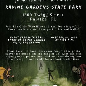 Ravine Gardens Halloween Event and Zombie Walk