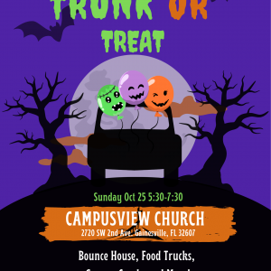 CampusView Church Trunk or Treat