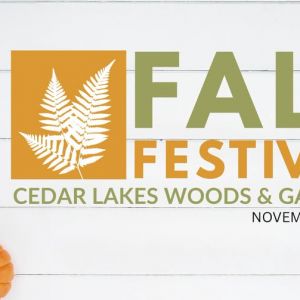 Cedar Lakes Woods and Gardens Fall Festival