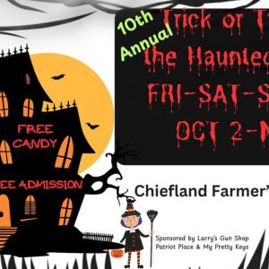 Chiefland Farmers Flea Market: Free Haunted House & Treats