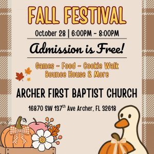 First Baptist Church of Archer Fall Festival