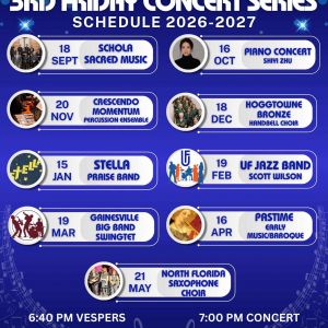 St Patrick Catholic Church: Third Friday Concert Series