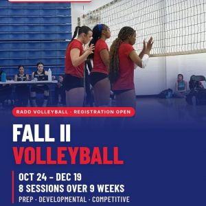 RADDSports Youth Volleyball Programs