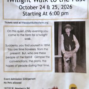 Dudley Farm Historic State Park: A Twilight Walk To The Past
